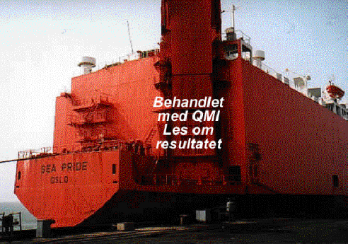 Denne bil�ten ble behandlet med QMI PTFE